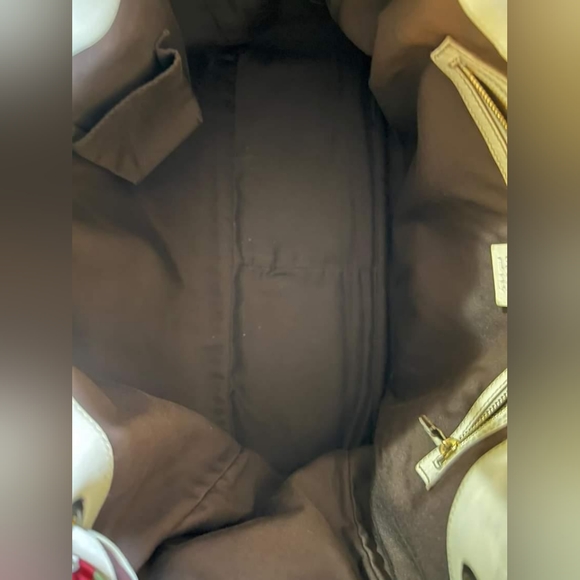 Authentic Gucci Positano Large canvas scarf tote bag - Picture 10 of 16